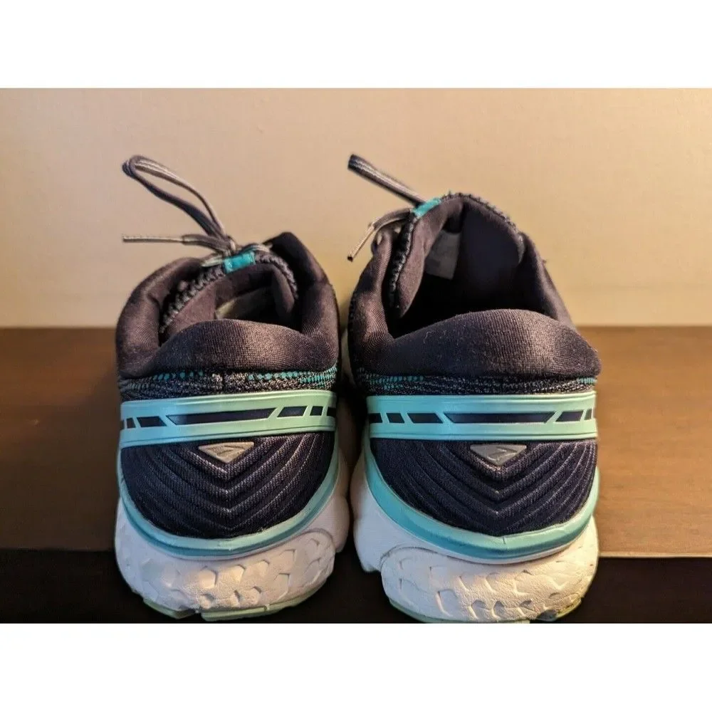 * Brooks Ghost 11 Navy Teal Running Shoes Women's 10.5 B 1202771D493